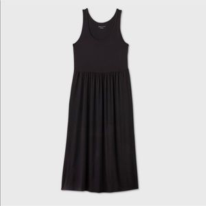 Women’s A line babydoll sleeveless Black X